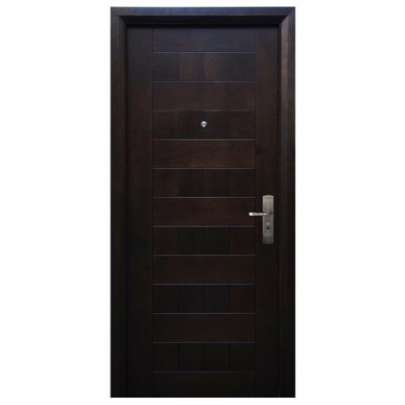 PUERTA SEGURIDAD IZQUIERDA NOGAL VERSA 96 X 213 CM PACIFIC RIM - Envío Gratuito