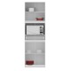 MUEBLE PARA MICROONDAS BAU WENGUE - Envío Gratuito