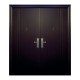 PUERTA SEGURIDAD 3L DOBLE 170 CHOCOLATE DERECHA - Envío Gratuito