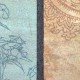TAPETE WELCOME BLUE & BROWN 45 X 75 CM BIOTRADE - Envío Gratuito