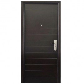 PUERTA SEGURIDAD CONTEMPO 96 NOGAL IZQUIERDA - Envío Gratuito