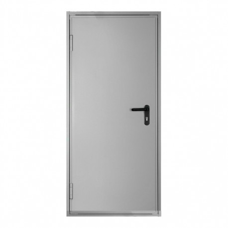 PUERTA DE SEGURIDAD BLANCA CORTAFUEGO REVERSIBLE 110 X 215 CM ASTURMEX - Envío Gratuito
