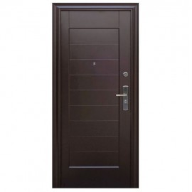 PUERTA SEGURIDAD ALASKA CHOCOLATE IZQUIERDA 95 X 213 CM - Envío Gratuito