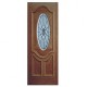 PUERTA DE PINO CON VIDRIO OVAL NUEVO - Envío Gratuito