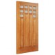 PUERTA DE MADERA NATURAL 213 X 91 CM MONTEALBAN - Envío Gratuito