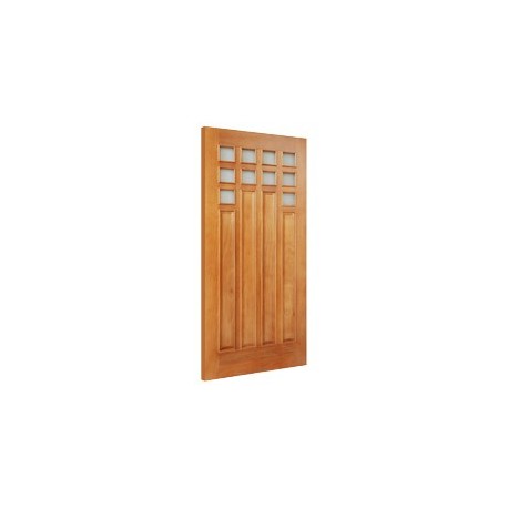 PUERTA DE MADERA NATURAL 213 X 91 CM MONTEALBAN - Envío Gratuito