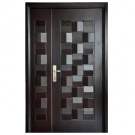 PUERTA SEGURIDAD DERECHA NOGAL MASTER 130 X 213 CM PACIFIC RIM - Envío Gratuito