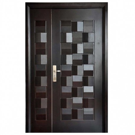 PUERTA SEGURIDAD DERECHA NOGAL MASTER 130 X 213 CM PACIFIC RIM - Envío Gratuito