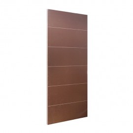 PUERTA LUCERO CHOCOLATE SEMISÓLIDA 80 X 213 CM - Envío Gratuito