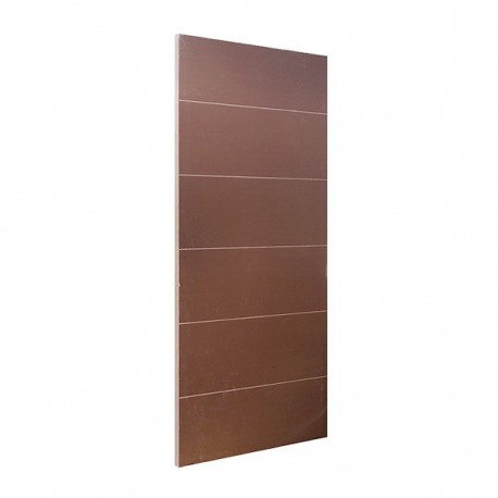 PUERTA LUCERO CHOCOLATE SEMISÓLIDA 80 X 213 CM - Envío Gratuito