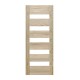 PUERTA ESCOCIA PINO 5 VIDRIOS 81X213 CM - Envío Gratuito