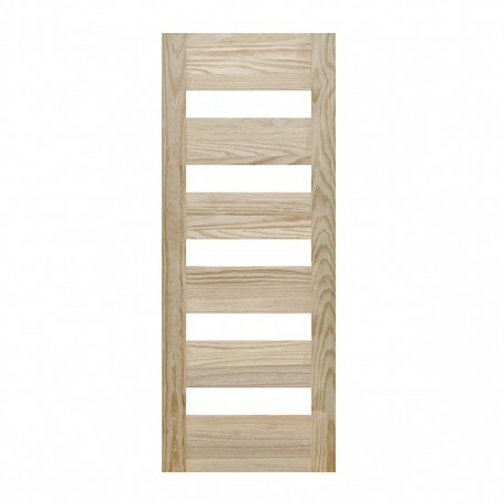 PUERTA ESCOCIA PINO 5 VIDRIOS 81X213 CM - Envío Gratuito