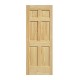 PUERTA INGLESA 6 TABLEROS 80X213 CM - Envío Gratuito
