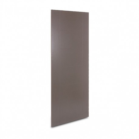 PUERTA AMPARO 90X213 CM CHOCOLATE - Envío Gratuito