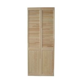 2 PUERTAS DE PINO PARA CLÓSET 61X212 CM - Envío Gratuito