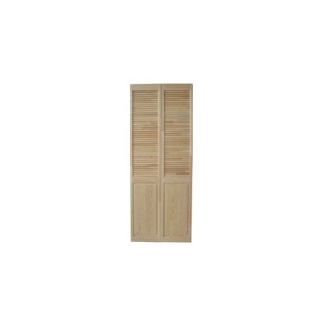 2 PUERTAS DE PINO PARA CLÓSET 61X212 CM - Envío Gratuito