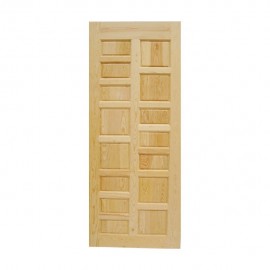 PUERTA TENNESSEE 15 TABLEROS 90X213 CM - Envío Gratuito