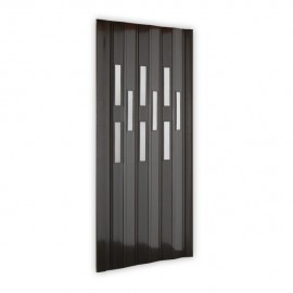 PUERTA VITRAL CHOCOLATE 87X240 - Envío Gratuito