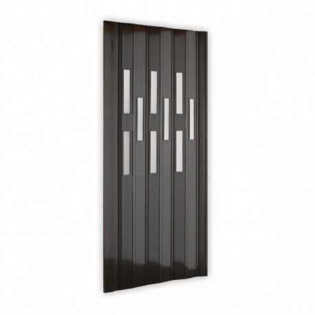 PUERTA VITRAL CHOCOLATE 87X240 - Envío Gratuito