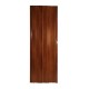 PUERTA PLEGABLE PVC CAOBA 87X240 - Envío Gratuito