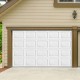 PUERTA GARAGE M92 3.66 X 2.13 BLANCA - Envío Gratuito