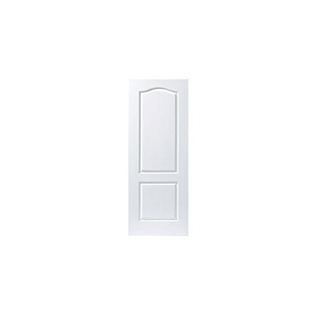 PUERTA TAMBOR CALIF 2 PANELES BLANCO 85X213 CM - Envío Gratuito