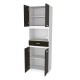 MUEBLE PARA MICROONDAS BAU WENGUE - Envío Gratuito