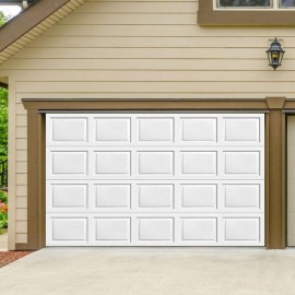 PUERTA GARAGE M72 3.66 X 2.13 BLANCA - Envío Gratuito