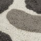 TAPETE ROCAS 40X60 NEGRO/GRIS - Envío Gratuito