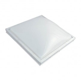 DOMO POLICARBONATO S/V BLANCO 60X90 CM - Envío Gratuito