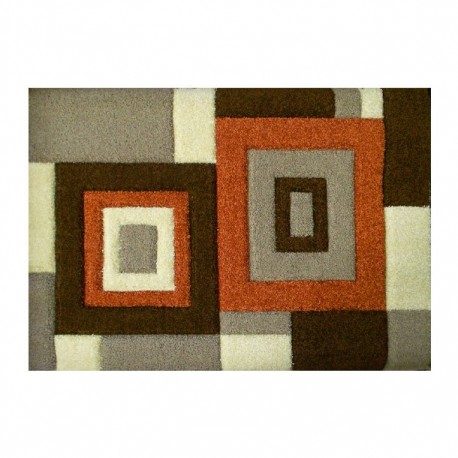 TAPETE SHAGGY DANCE CUADROS 160X230 CM DIB - Envío Gratuito