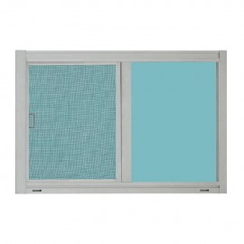 VENTANA ALUMIPRO 60 X 40 CM NATURAL - Envío Gratuito