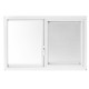 VENTANA ALUMIVENT 60 X 40 BLANCO TAPIZ - Envío Gratuito