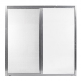 VENTANA ALUMIPRO 90 X 90 CM NATURAL - Envío Gratuito