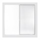 VENTANA ALUMIPRO 120 X 120 CM BLANCO - Envío Gratuito