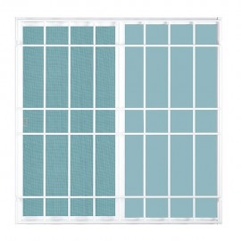 VENTANA ALUMIPRO 100 X 100 PROTECTOR - Envío Gratuito