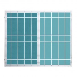 VENTANA ALUMIPRO 120 X 100 PROTECTOR - Envío Gratuito