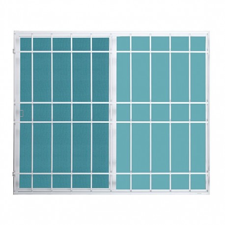 VENTANA ALUMIPRO 120 X 100 PROTECTOR - Envío Gratuito