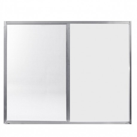 VENTANA ALUMIPRO 150 X 120 CM NATURAL - Envío Gratuito