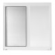 VENTANA ALUMIVENT 60 X 60 BLANCO TAPIZ - Envío Gratuito