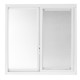 VENTANA ALUMIVENT 60 X 60 BLANCO TAPIZ - Envío Gratuito
