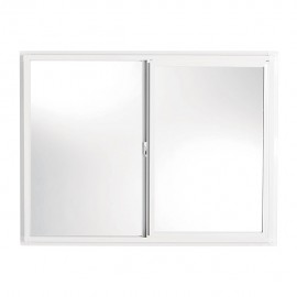VENTANA ALUMIPRO 90 X 90 CM BLANCO - Envío Gratuito