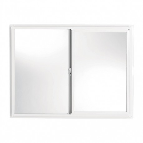 VENTANA ALUMIPRO 90 X 90 CM BLANCO - Envío Gratuito