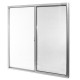 VENTANA ALUMIPRO 100 X 100 CM NATURAL - Envío Gratuito