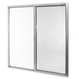 VENTANA ALUMIPRO 100 X 100 CM NATURAL - Envío Gratuito
