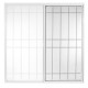 VENTANA ALUMIPRO 120 X 120 PROTECTOR - Envío Gratuito