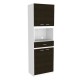 MUEBLE PARA MICROONDAS BAU WENGUE - Envío Gratuito
