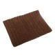 TAPETE STRIPES 40 X 70 CM CHOCOLATE MULHOUSE - Envío Gratuito