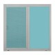VENTANA ALUMIPRO 60 X 60 CM NATURAL - Envío Gratuito