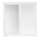 VENTANA BASICA 60 X 60 CM BLANCO TAPIZ - Envío Gratuito